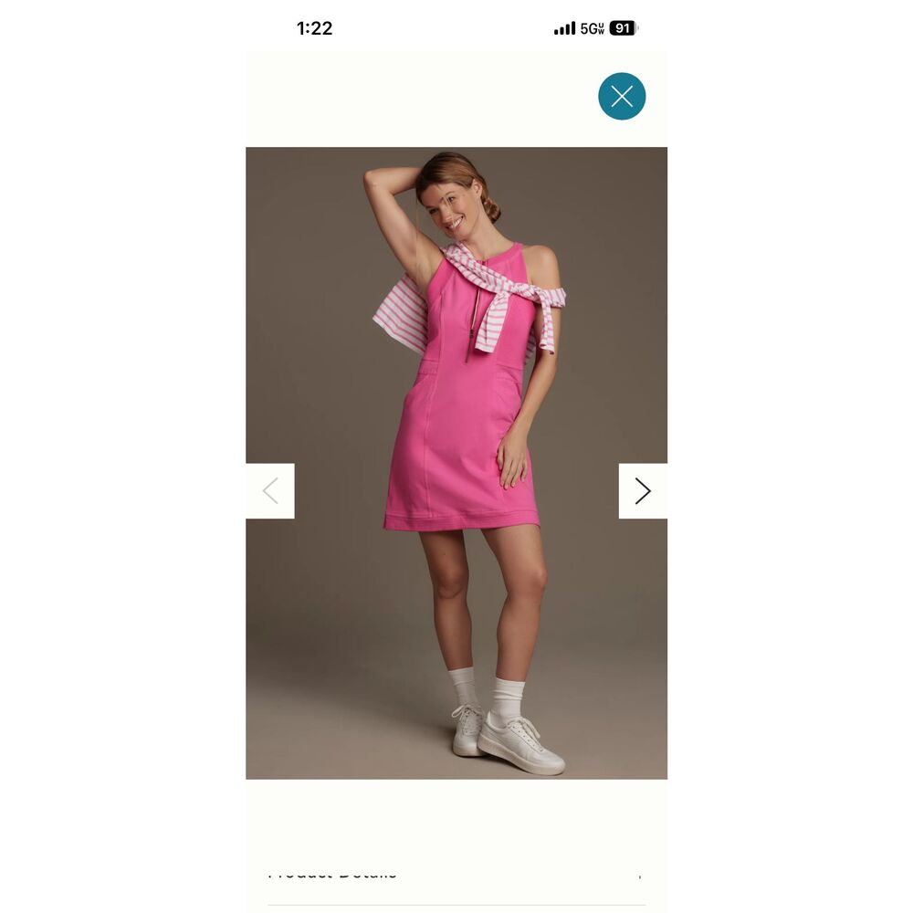 Daily Practice by Anthropologie Front-Zip Utility Mini Dress Size XS